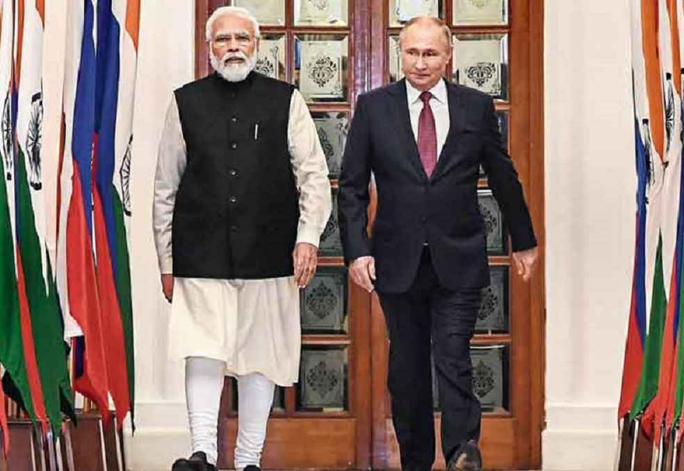 Britain Herald _ Validimr Putin and Narendra Modi