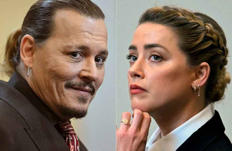 Jonny Depp and Amber Heard