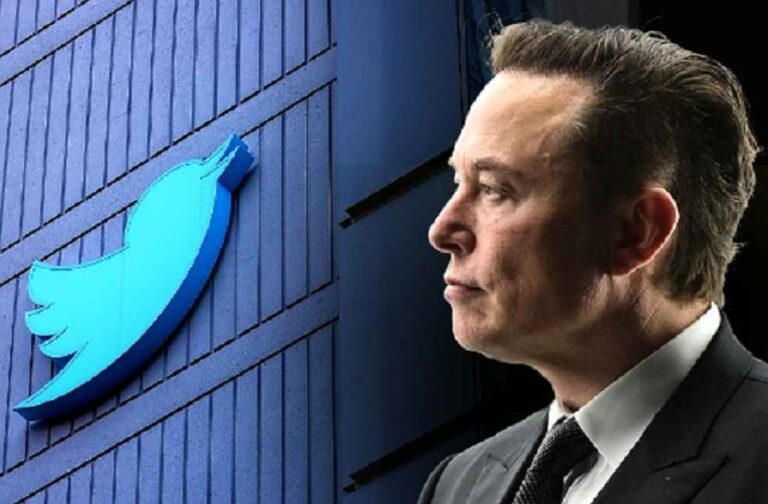 Elon Musk on Twitter Logo