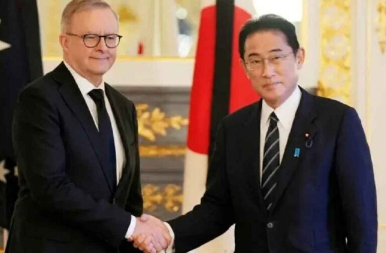 Anthony Albanese and Fumio Kishida _ Australia-Japan Leaders Meet