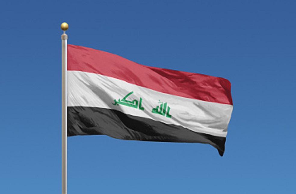 Iraq flag Britain Herald