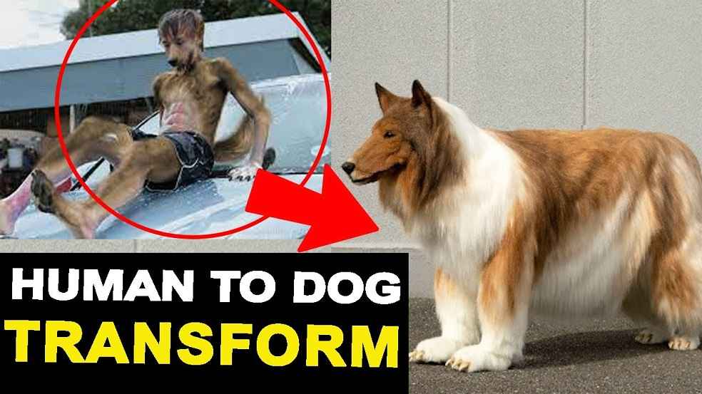 Man transform into a Dog