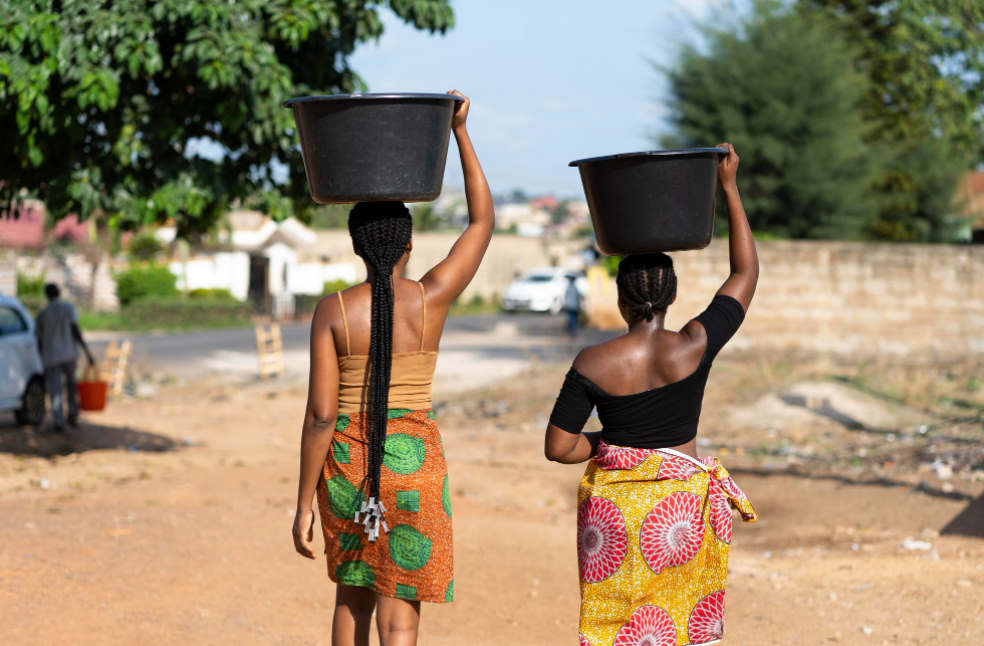 Women Carrying Water_South Africa Water Project