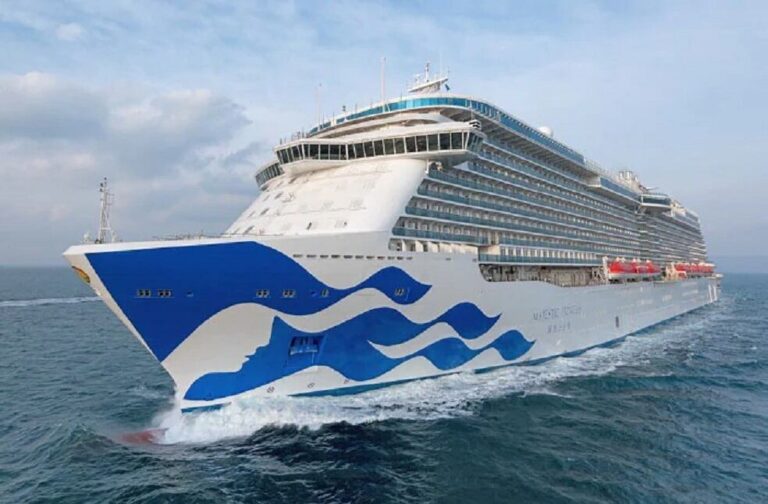 Majestic Princess ship Britain Herald