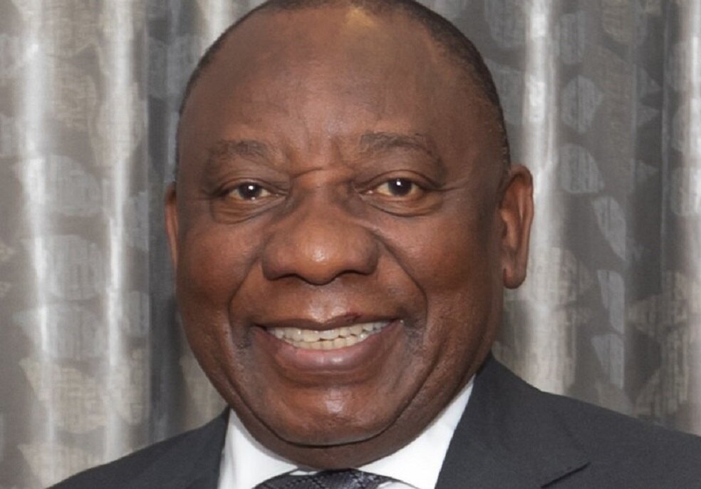 South African President Cyril Ramaphosa