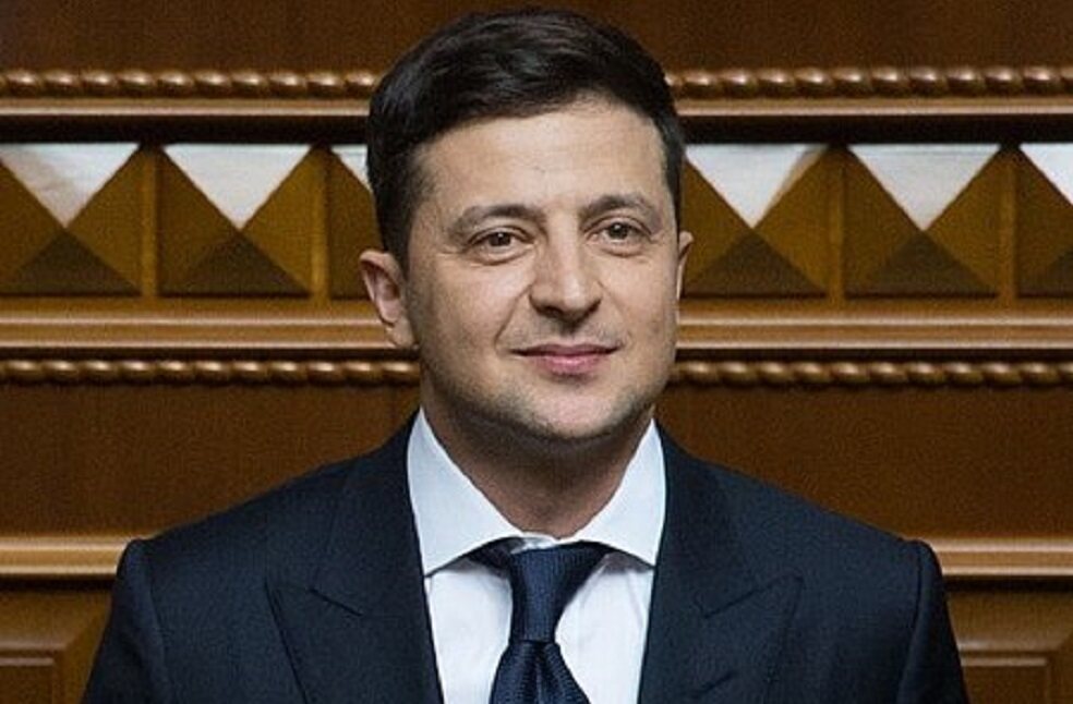 Volodymyr Zelensky Britain Herald