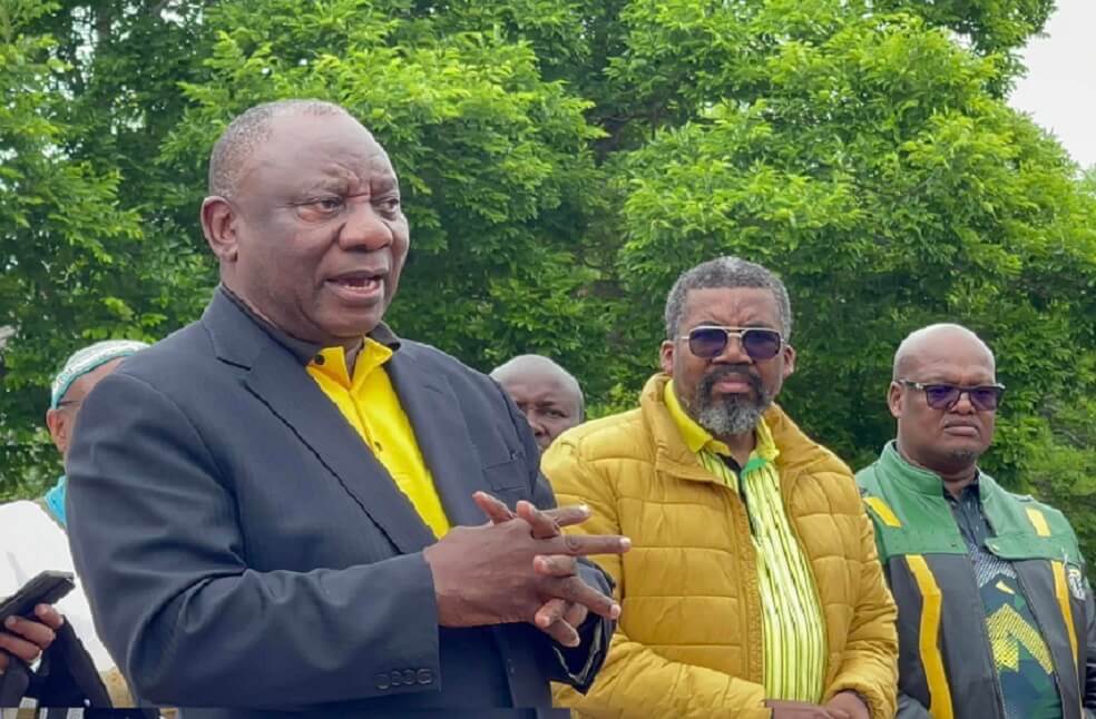 Cyril Ramaphosa wins as the leader of ANC _ Image