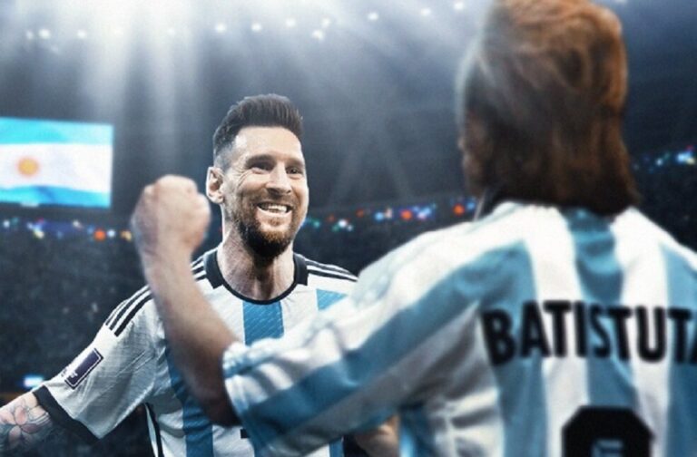 Messi Batistuta