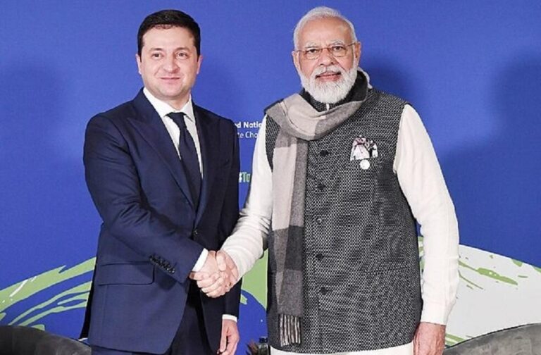 Zelensky And Narendra Modi