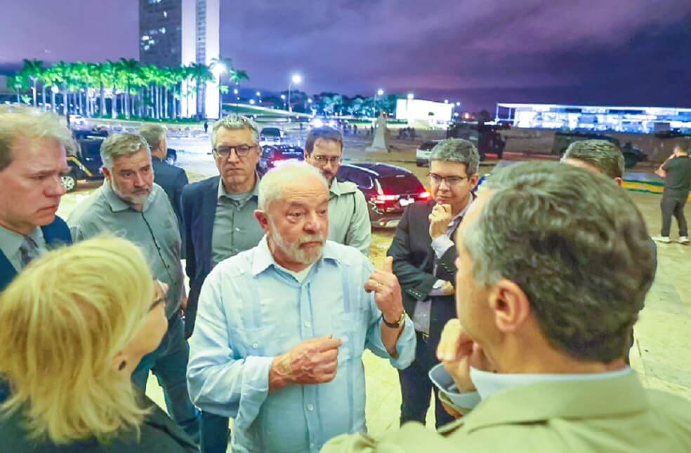 Lula Da Silva on Attack on Presidential Palace _ Image