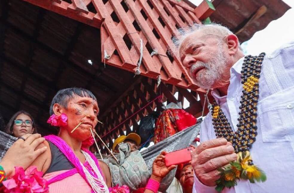 Lula on Genocide Against Yanomami People _ Image