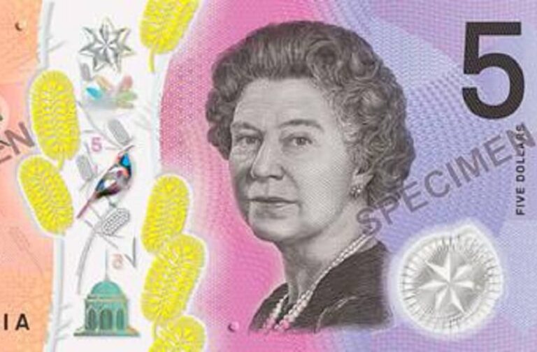 $5 Banknote in Australia