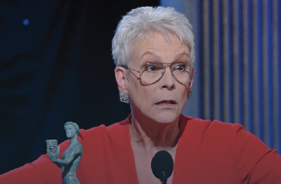 Everything Everywhere All at Once at SAG Awards _ Jamie Lee Curtis