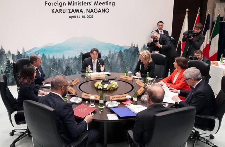 G7 Meeting in Japan