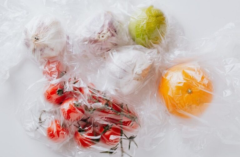 Food in plastic Bags
