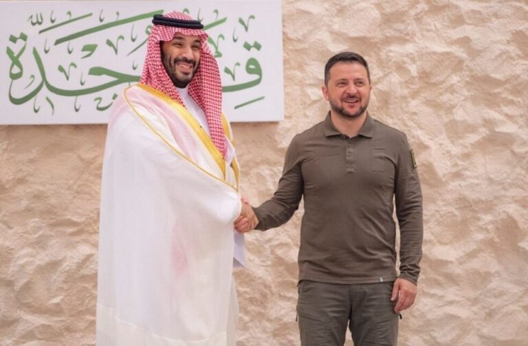 Volodymyr Zelenskyy visits Saudi Arabia