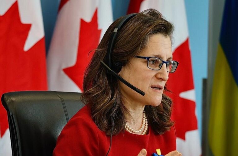 Chrystia Freeland on AIIB