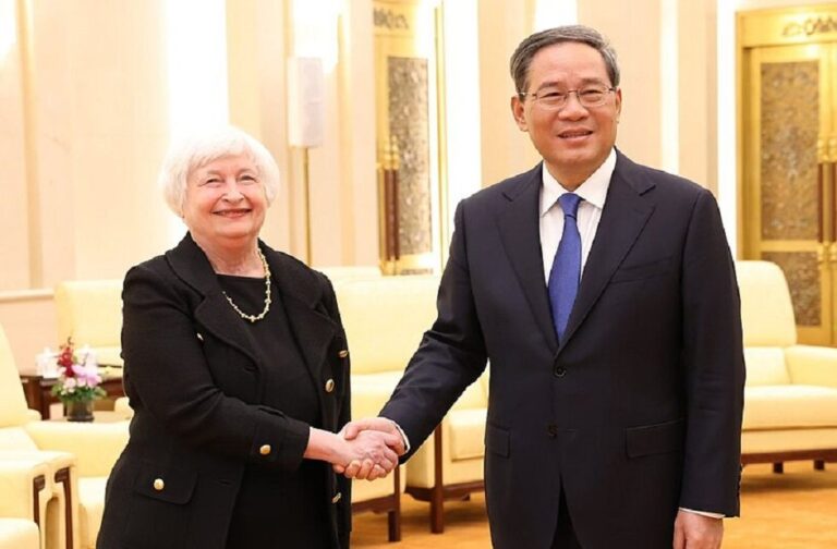 Janet Yellen in China