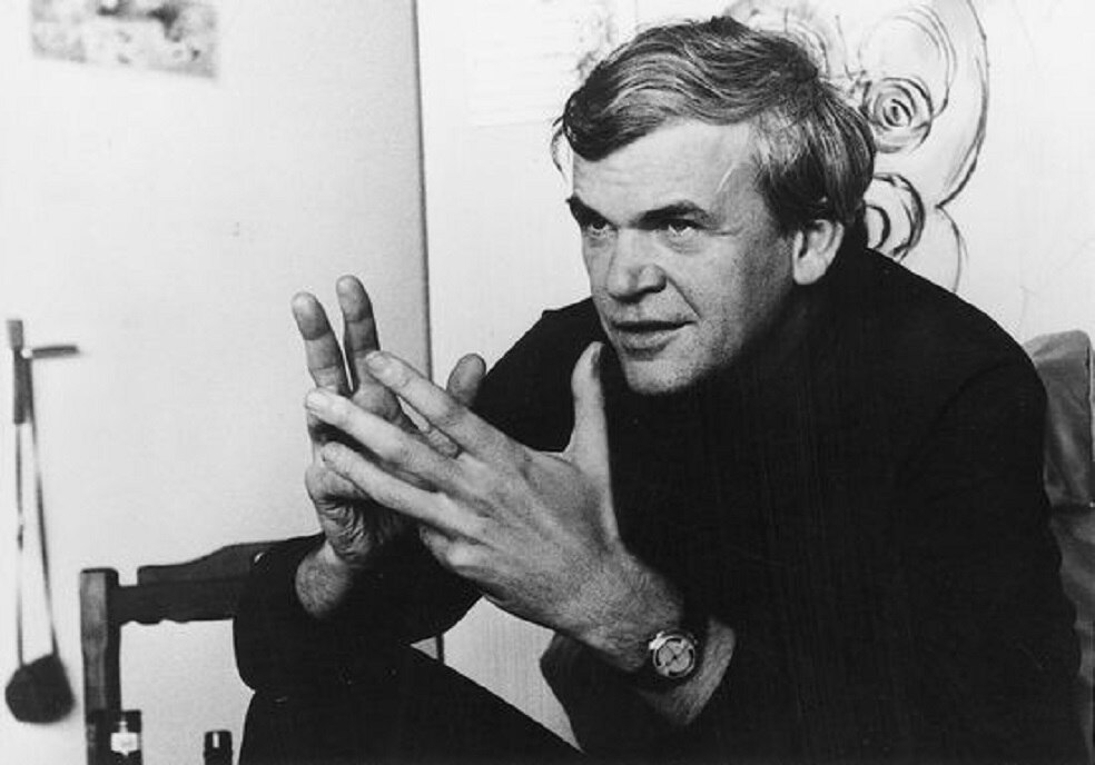 Writer Milan Kundera