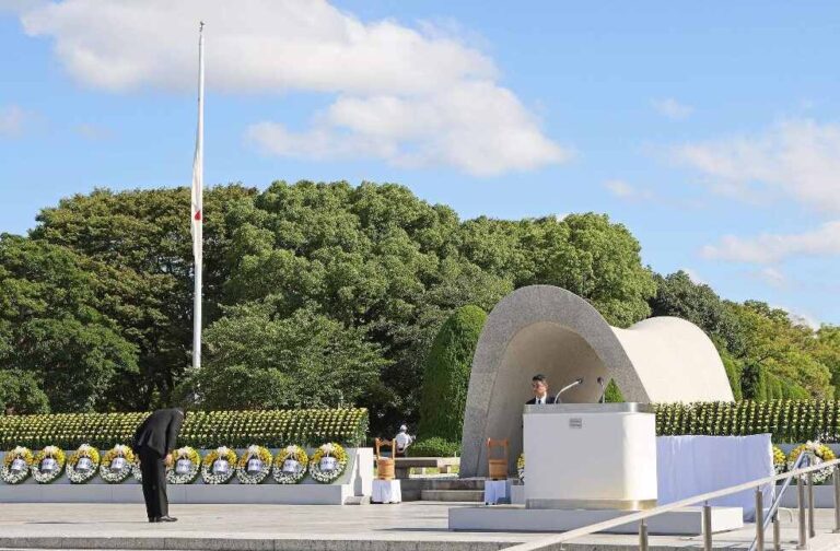 Japanese PM condemns Russian nuclear threats on 78th Hiroshima anniversary