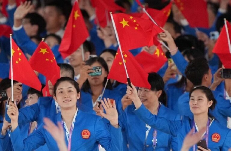 China starts with gold on 1st day of Asian Games