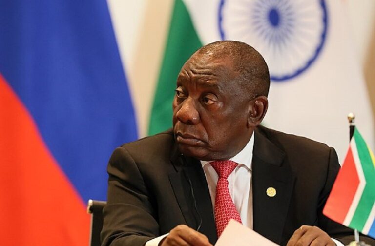 Cyril Ramaphosa on Weapon Supply to Russia