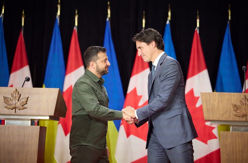 Zelenskyy and Trudeau