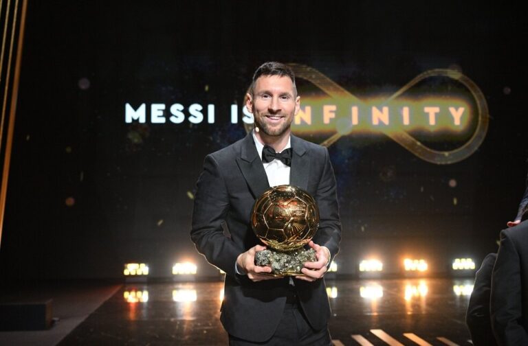 Messi wins Ballon d'Or