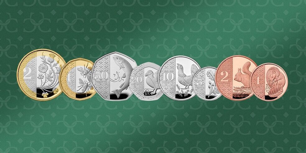 UK's Royal Mint unveils new coins with fresh designs