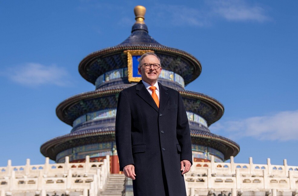 Anthony Albanese meets Chinese President