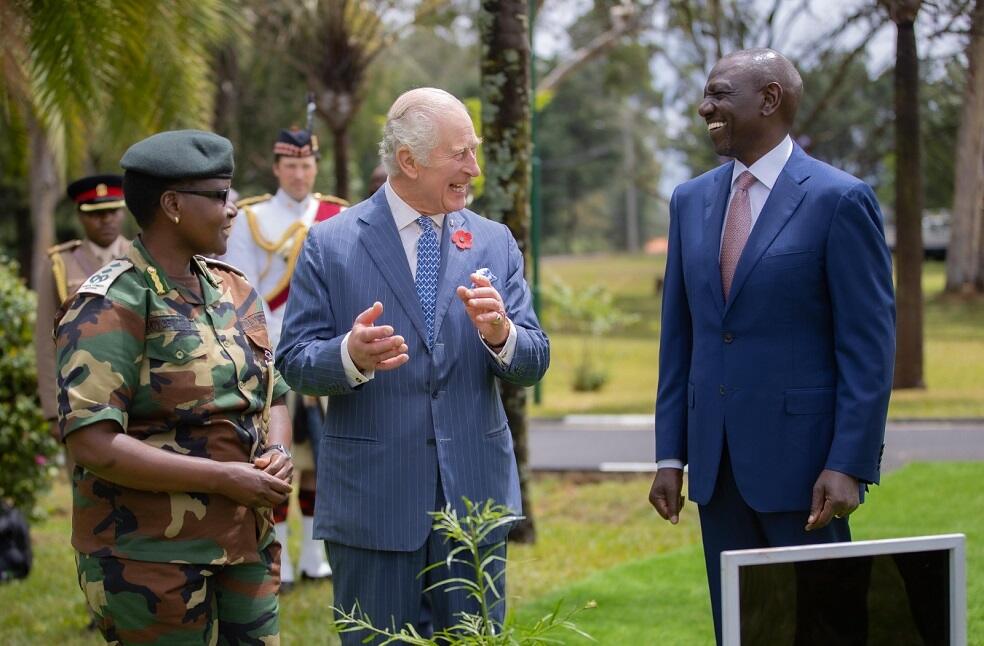 William Ruto and King Charles