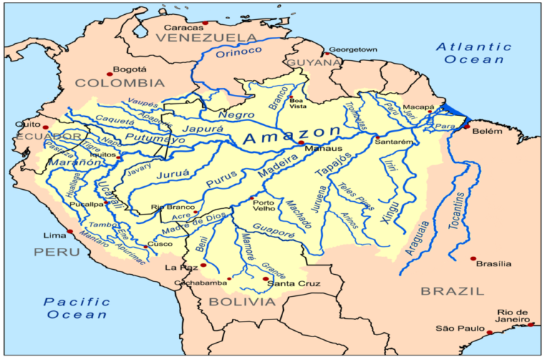 Amazon Map