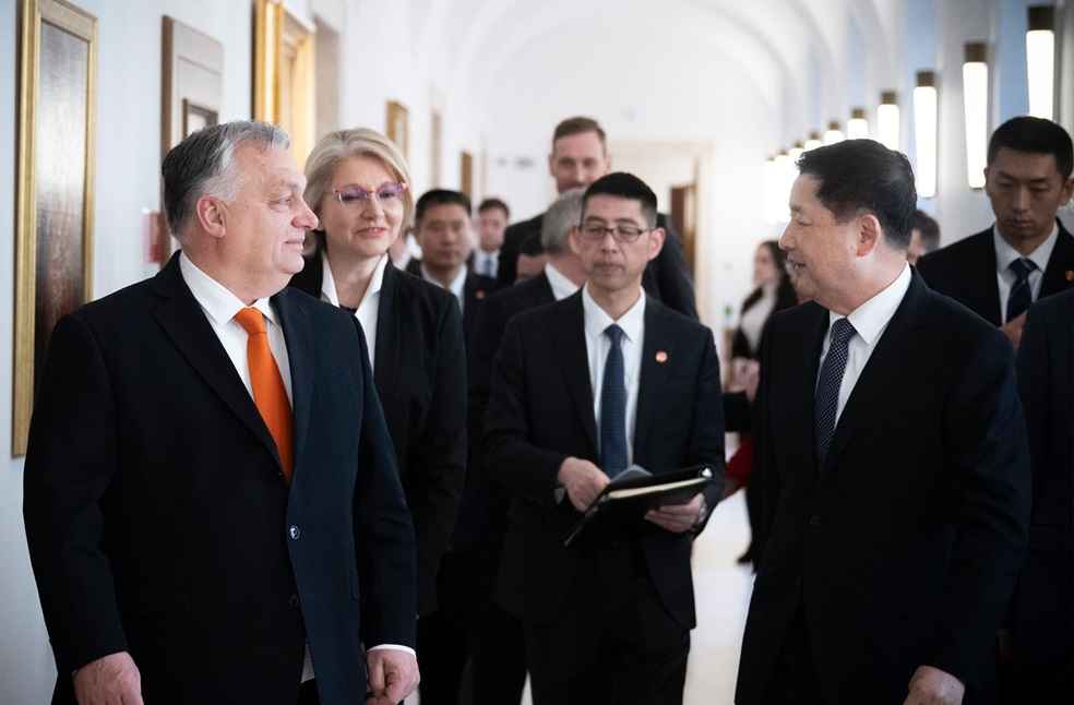 Hungarian security ties to be deepened by China.