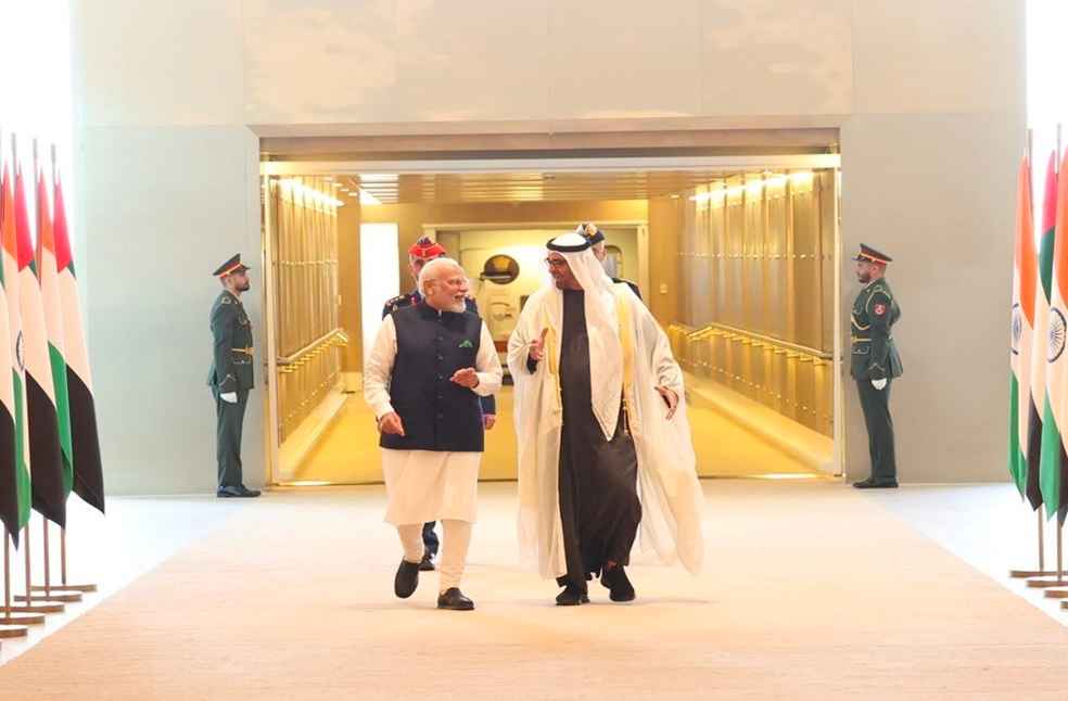 Opening of BAPS mandir, in Middle East _ PM Narendra Modi, Crown Prince Sheikh Mohammed bin Zayed Al Nahyan