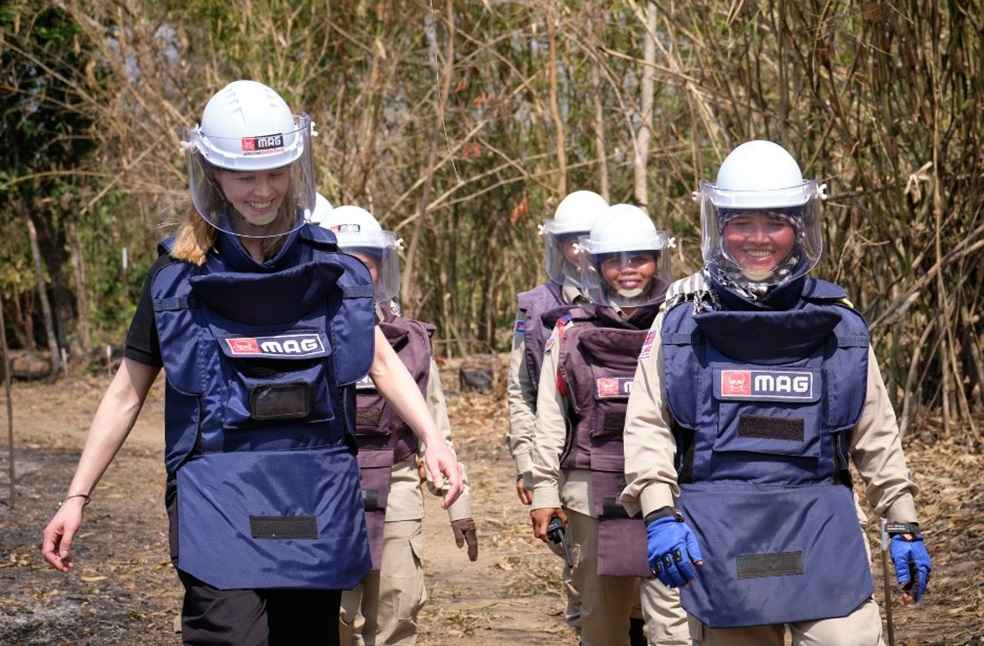 The UK offers mine clearance funding for MAG and HALO_ Mines Advisory Group