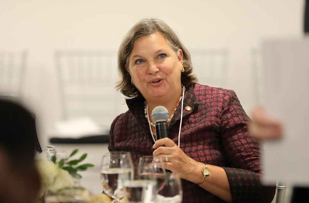 Victoria Nuland, Under Secretary for Political Affairs.