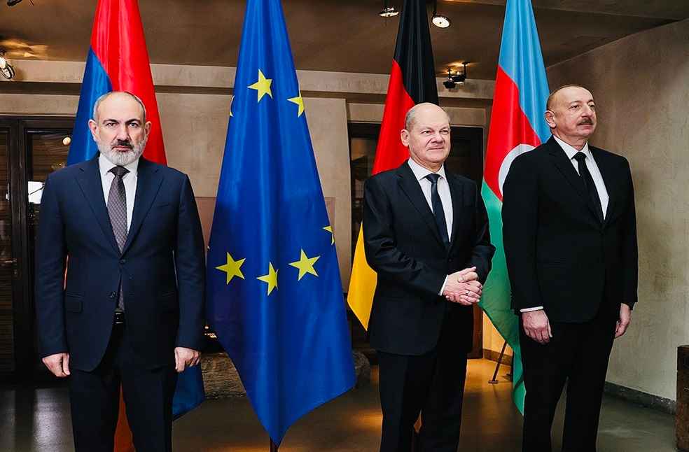 Armenia PM and Azerbaijan PM at Munich Security Conference