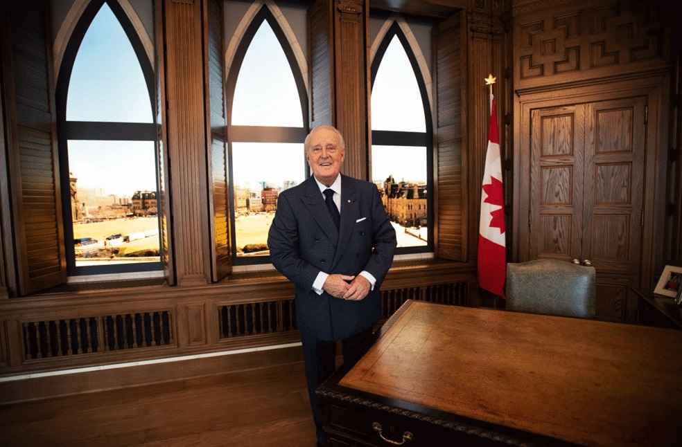 Brian Mulroney PM.