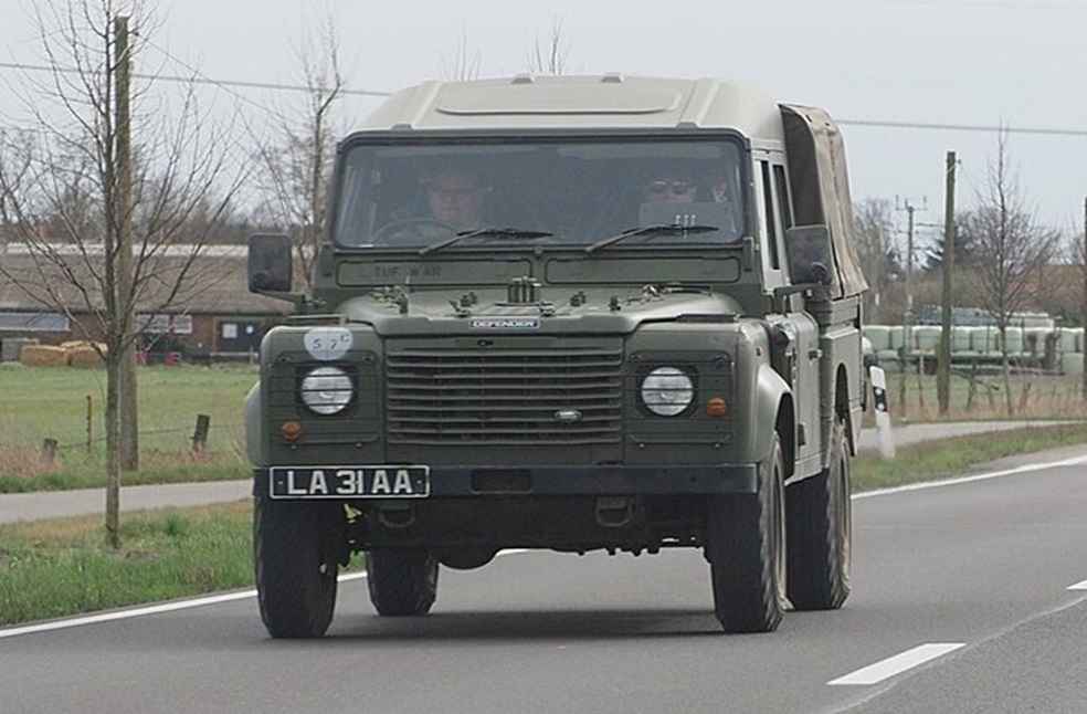 British Army Land Rover