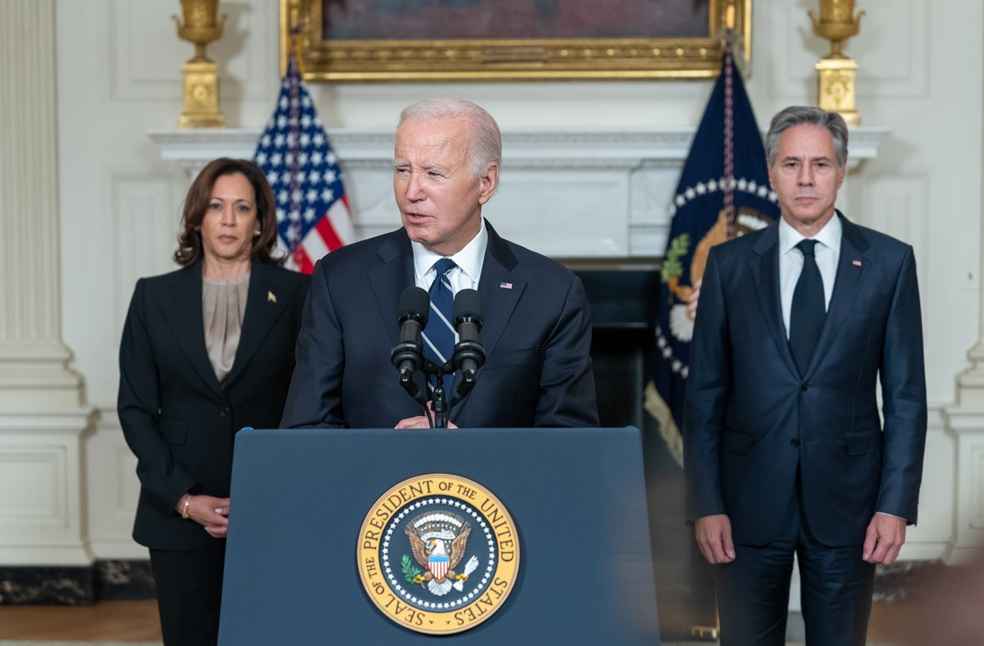 Kamala Harris with Joe Biden