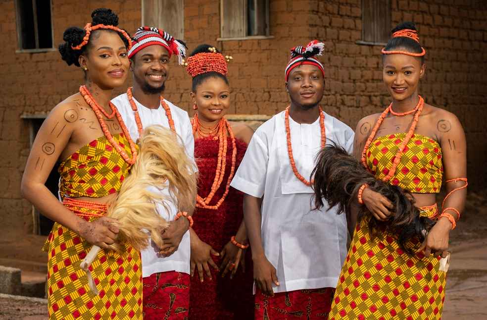 Nigerian dancers