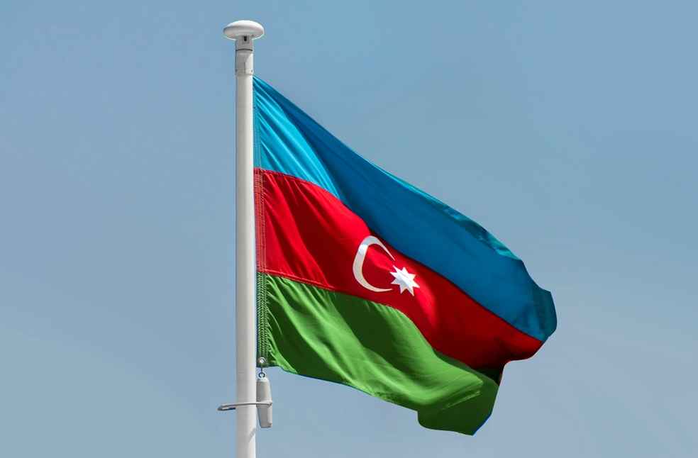 Azerbaijan Flag