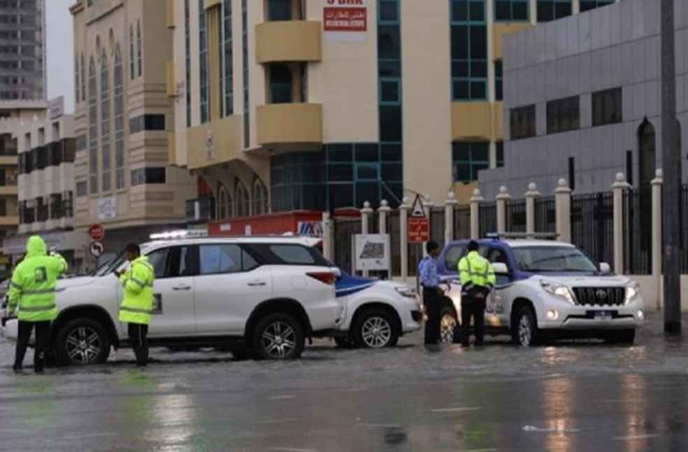 Heavy rain in UAE