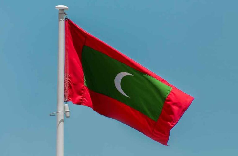 Maldives' National Flag