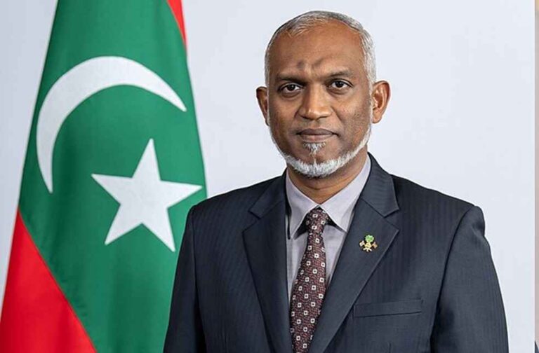 Maldives' President Mohamed Muizzu