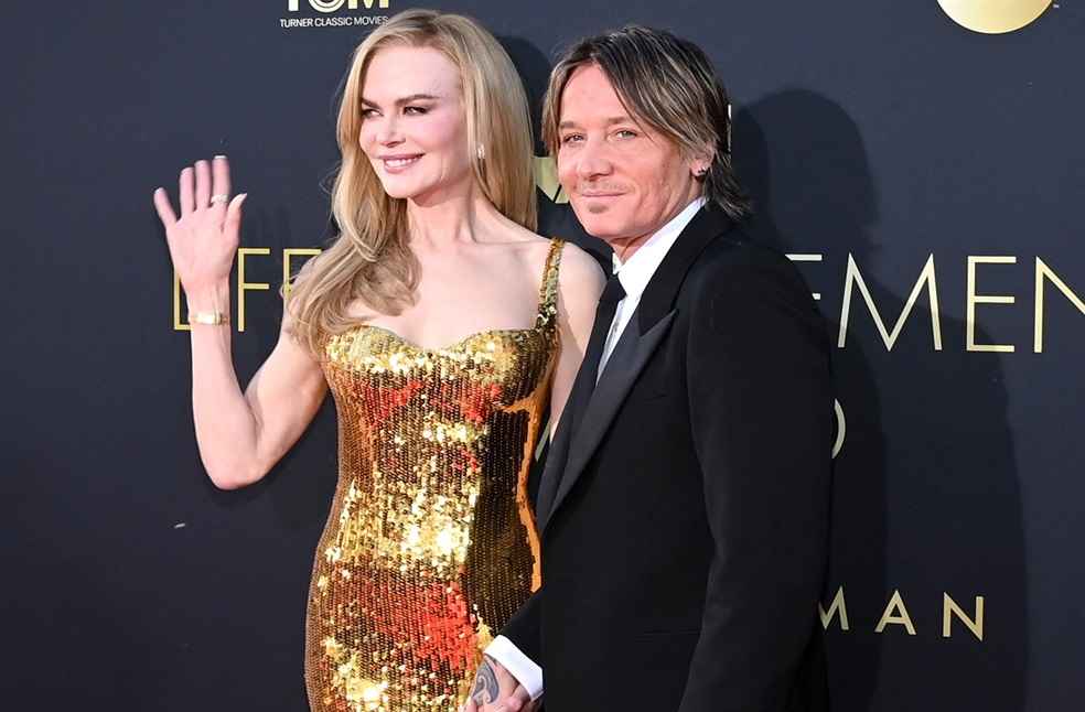 Nicole Kidman with husband