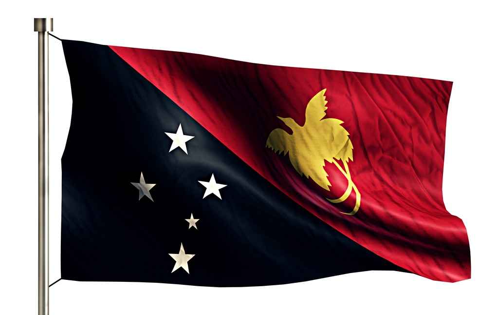 Papua New Guinea National Flag