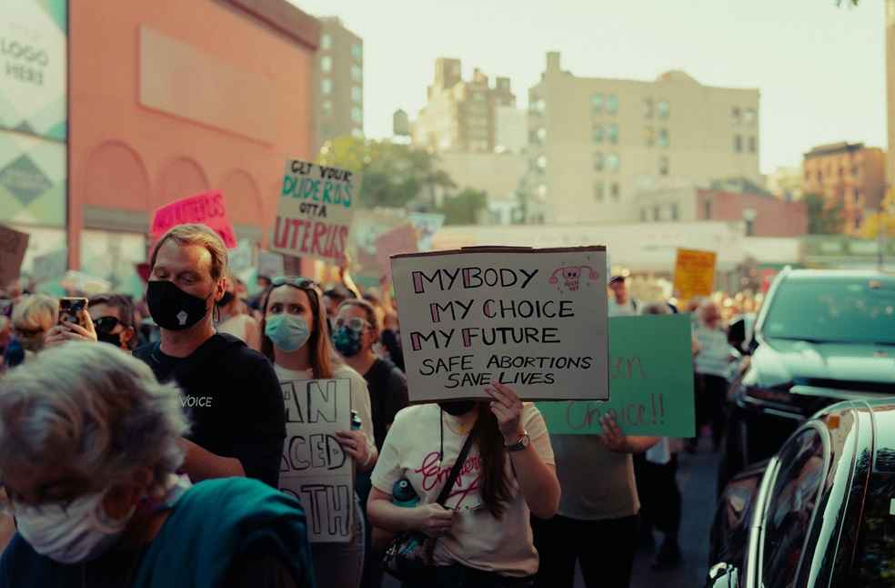 Protests against abortion ban