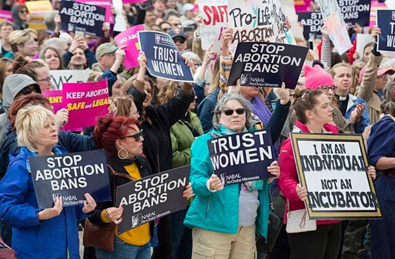 Stop Abortion Bans Rally.