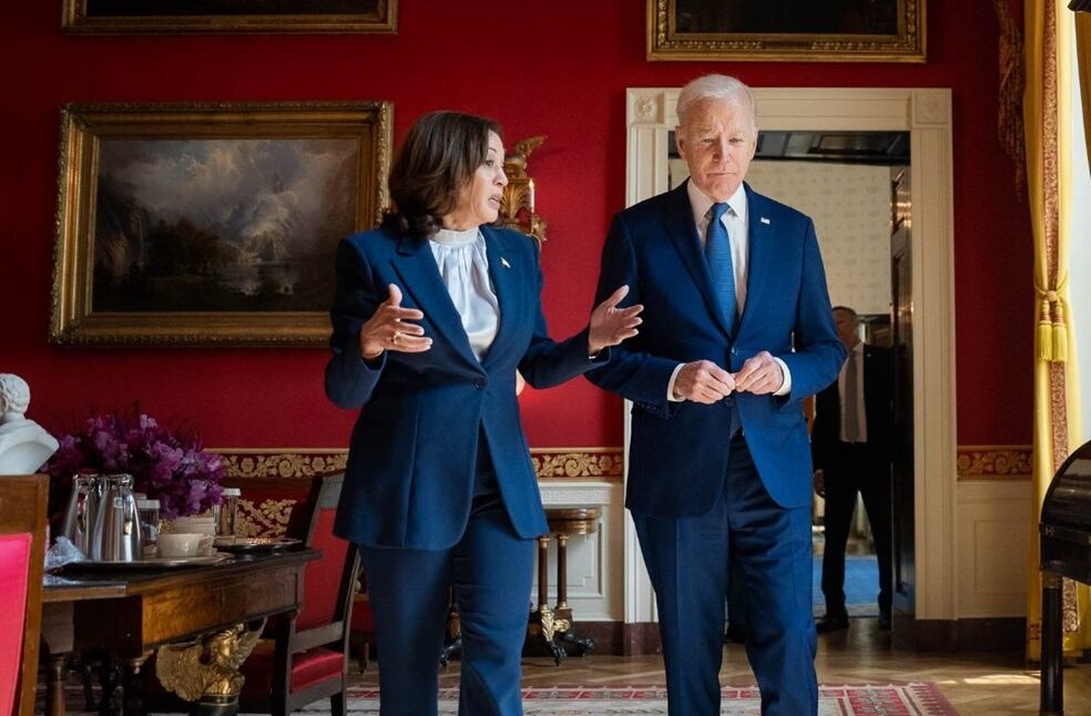 Harris and Biden